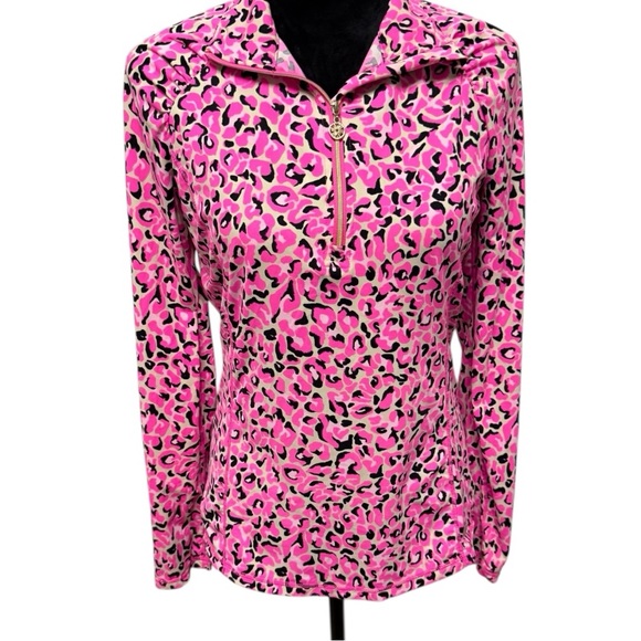 Lilly Pulitzer Tops - Lilly Pulitzer Justine Luxletic quarter zip pullover.